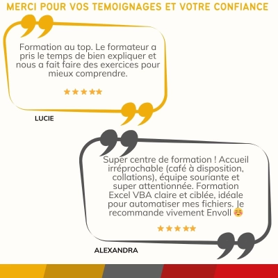 Retour sur nos avis Google !